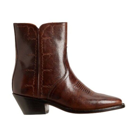 Lucchese M6045 Chain Stitch Western Boots - Leather (For Women) - Picture 3 of 6